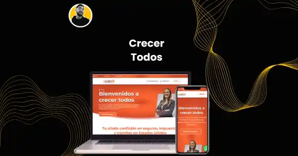 Diseño web para asesoría de seguros en USA