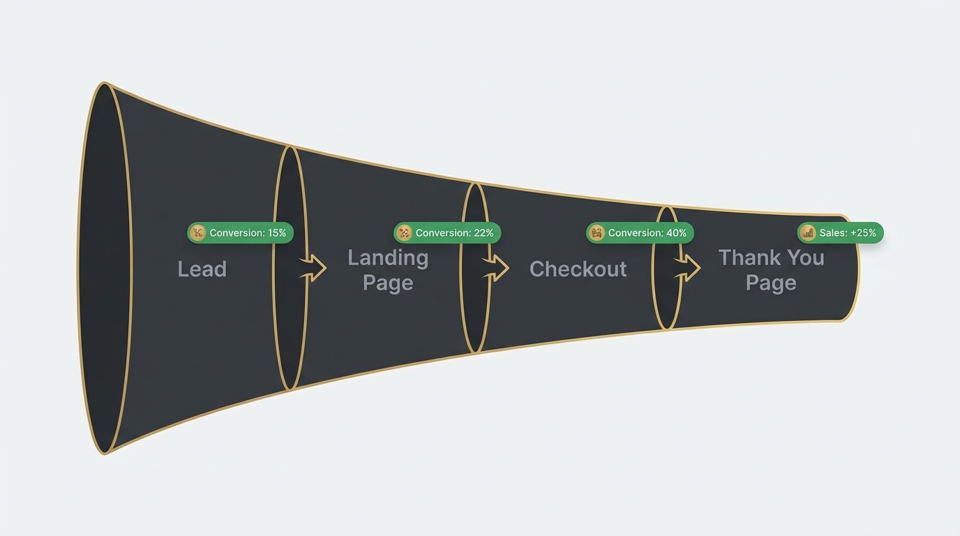 Embudo de Ventas con Métricas